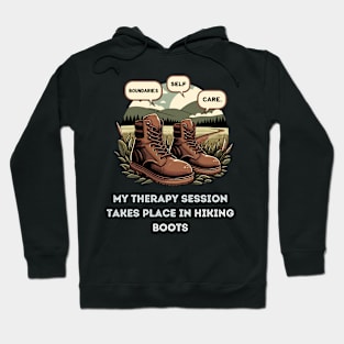 Trail Talk My Therapy Boots Hoodie